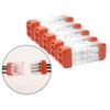 Compact Splicing Wire Connector Assortment 5x Lever Wiring Cable Connectors Terminal Loudspeakers