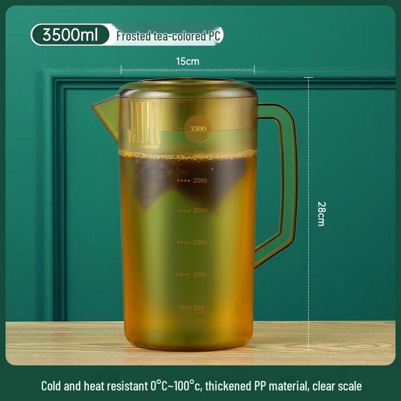 Tiger Sparrow Frosted Plastic Cold Water Pitcher