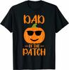 Pumpkin Dad of the Patch Funny Halloween Family Matching T-Shirt Gift