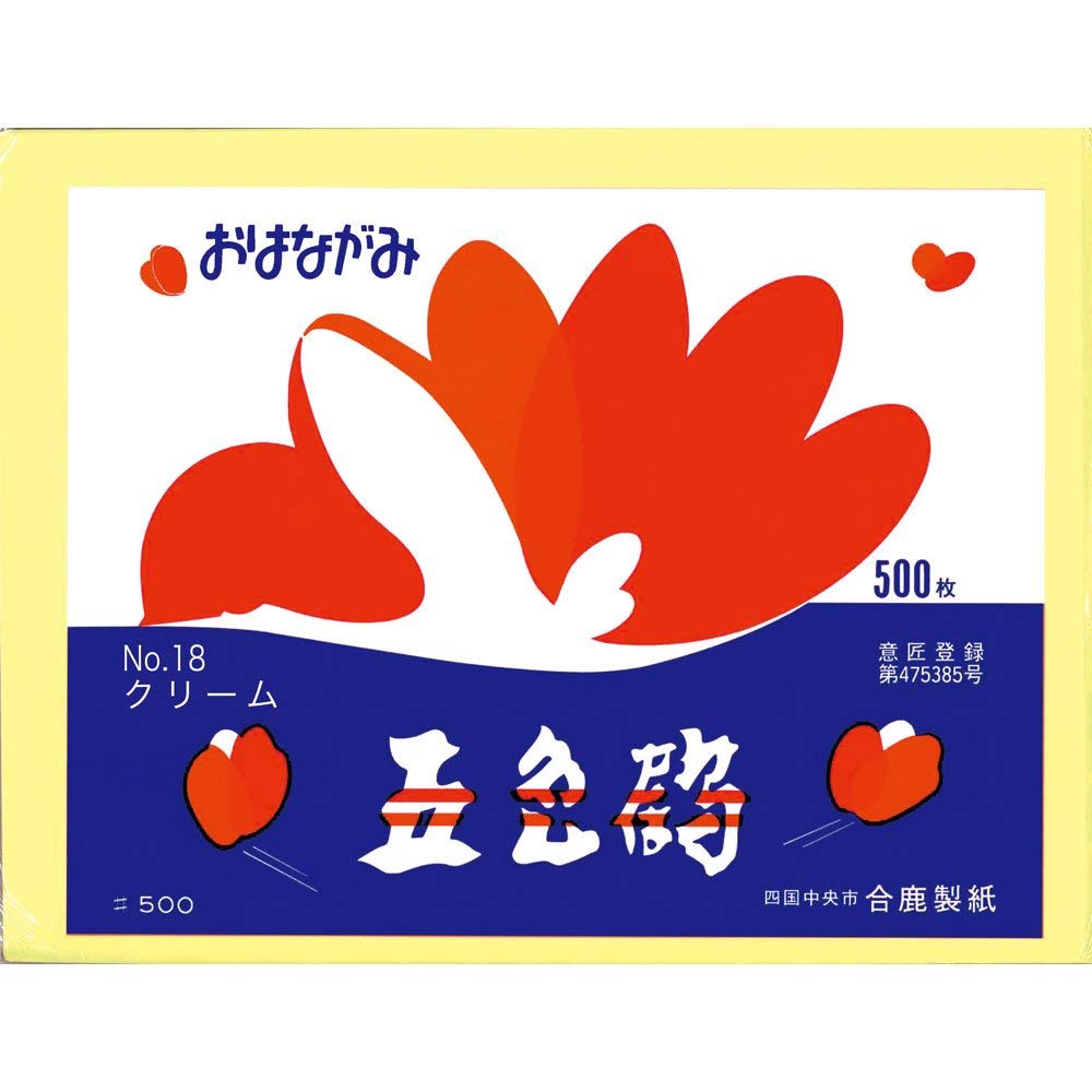 

Бумага Ashika Flower Paper Five Colors Jurassic 500 Листов Кремовый №18