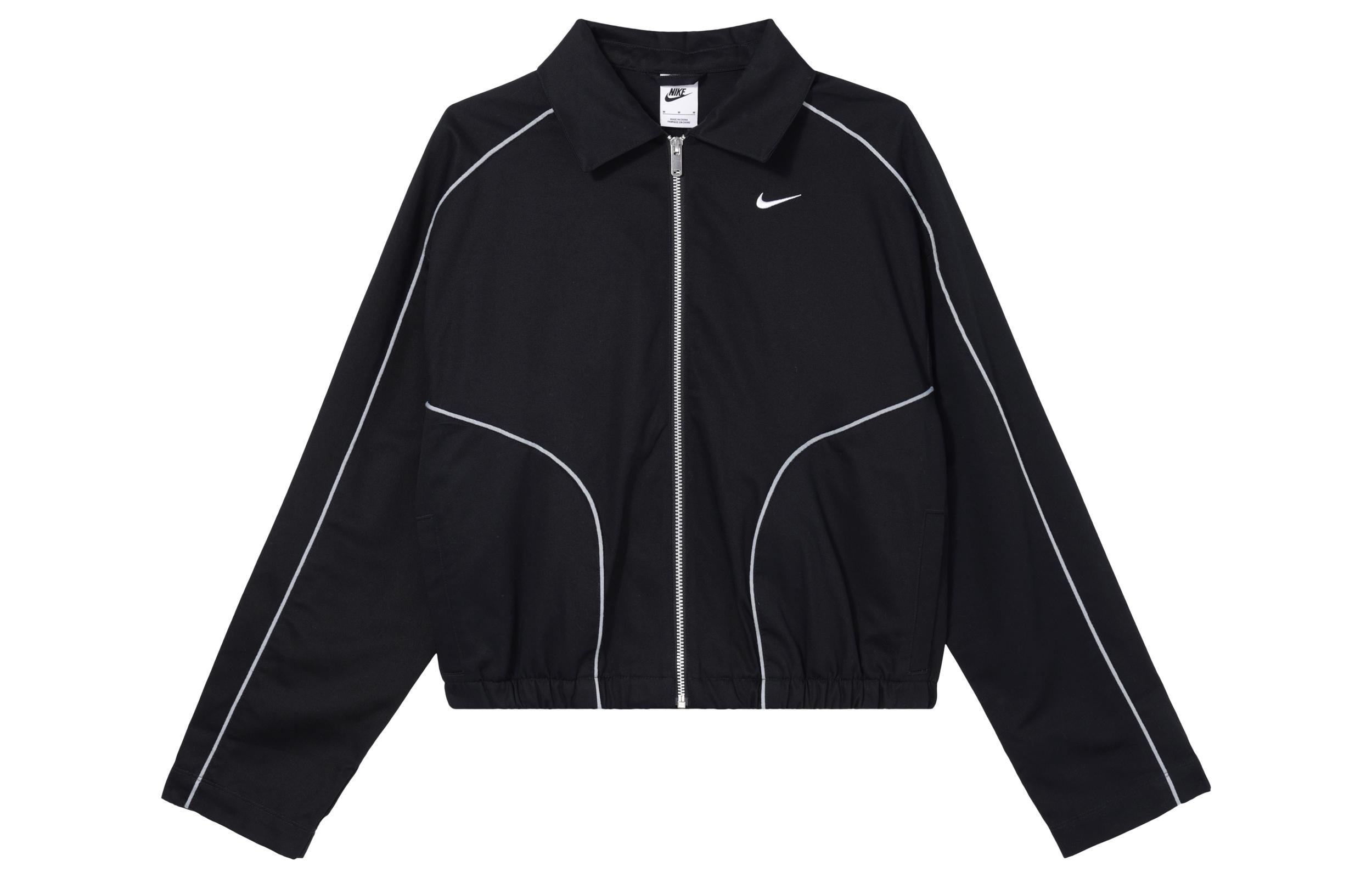 

Nike Sportswear Women s Woven Jacket Black FN1941-010 XL