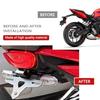 FOR CBR 650R CBR650R CBR650R 2025 2024 2023-2021 New Accessory License Plate Holder with Mudguard Removable Rear Regulator Bracket and LED Rear Finish