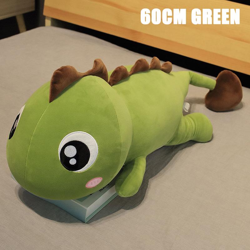 

60 см плюшевая игрушка динозавра, милая мягкая аниме-динозавр, мягкая кукла, кукла, украшение для дома, кавайная плюшевая подушка, игрушка для детей, подарок