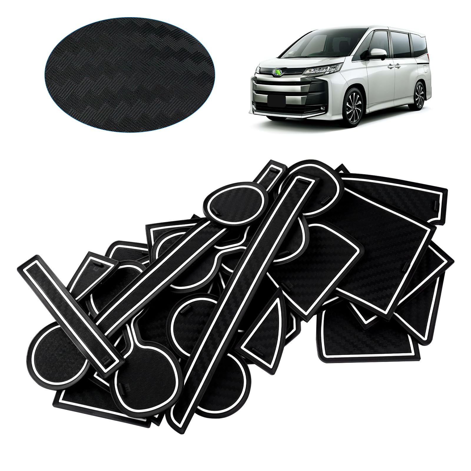 

LIMSTYLE Toyota New Voxy 90 Серия S-Z Новая Модель Noah 90 Серия S-Z Карман Toyota New Voxy/Noah 90 белый