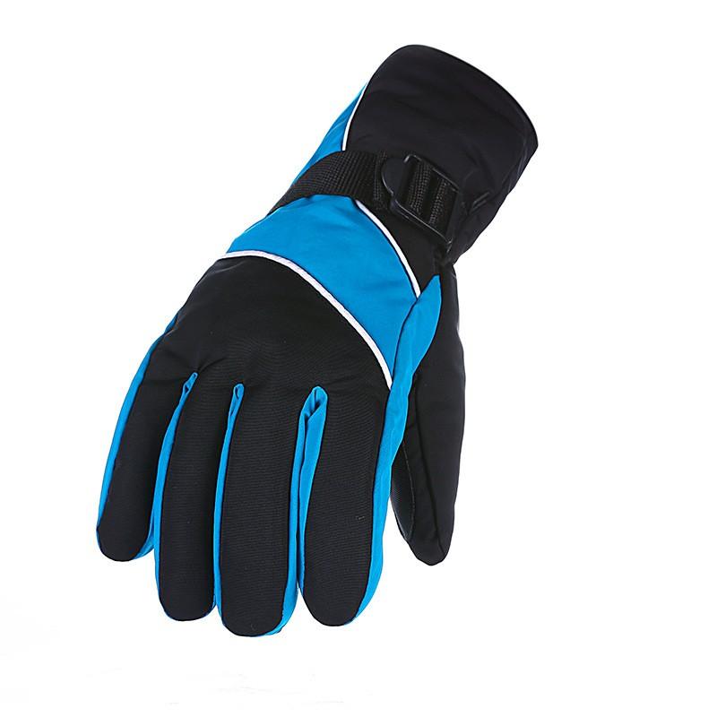 Thick Winter Warm Gloves Men Women Outdoor Cycling Skiing Windproof Fleece Lined Unisex Mittens In 5 Colors