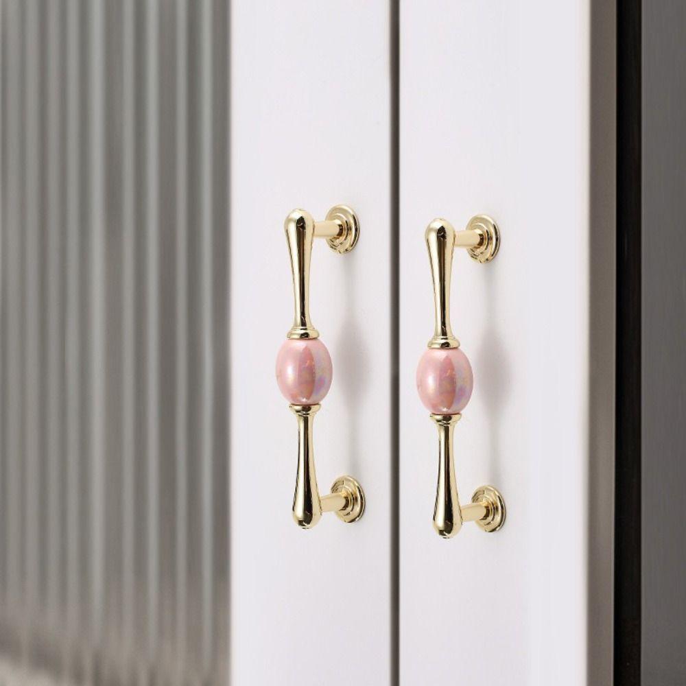 Colorful Cabinet Handles Modern Door Handles Fashion Furniture Pulls  Dressing Table