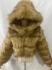 New European & American Short Faux Fur Coat