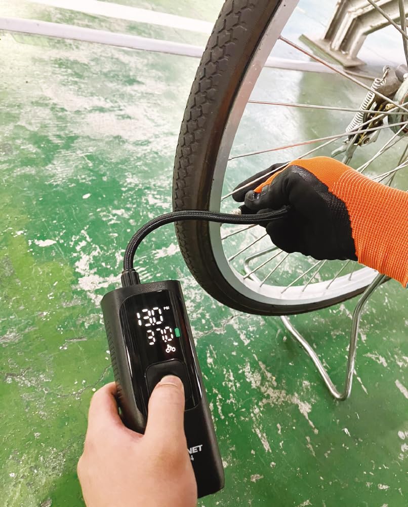 SIGNET Rechargeable Electric Air Pump with LED Light Type-C Easy-to-See (65464)