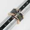 BVLGARI B-zero1 4-band Bowenite Ring Be zero one K18 Pink Gold #6.0(US Size) 6.5g Women Used
