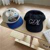 Niche letter embroidery flat edge hat wide brim hip hop hat street skateboard baseball cap trendy brand