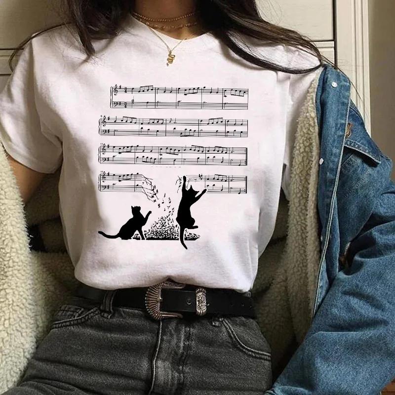 Women 3D Print Clothing Graphic Fox Flower Cartoon Short Sleeve Travel Ladies Clothes Lady Womens T-Shirt