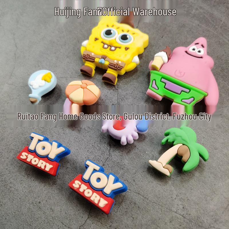 Garden Shoe Charms - Creative Cartoon Detachable Buckles for Crocs 