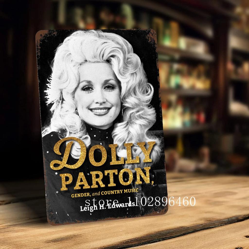 dolly parton  Metal Plaques & Signs wall decor Vintage Tin Signs Captain Metal Poster Decor for Bar Pub Club Wall Decoration