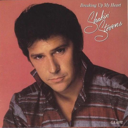 

7inch Record SHAKIN STEVENS Breaking Up My Heart GA6072 EPIC 1985 UK Pop Used
