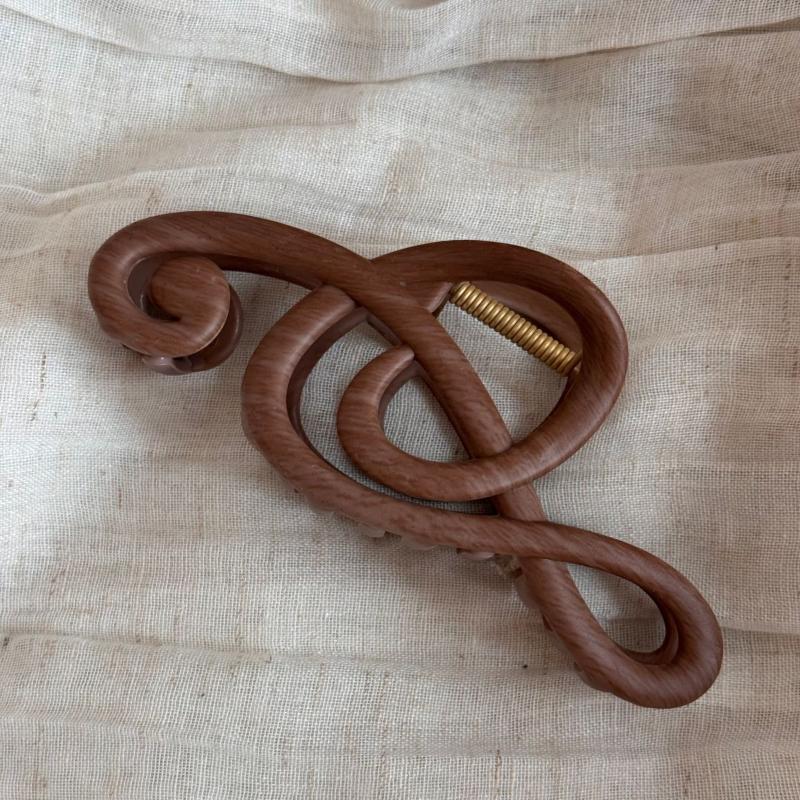 Creativity Musical Note Shape Hair Claw Clips Sweet Style Minimalist Shark Clip Headwear Hairpins Hair Accessories Gift