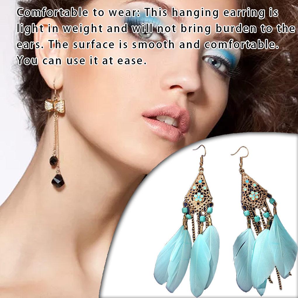 Flower S Earrings Easy Matching Exquisite Multicolor Personality Portable Comfortable Ear Pendants for Women Jewelry