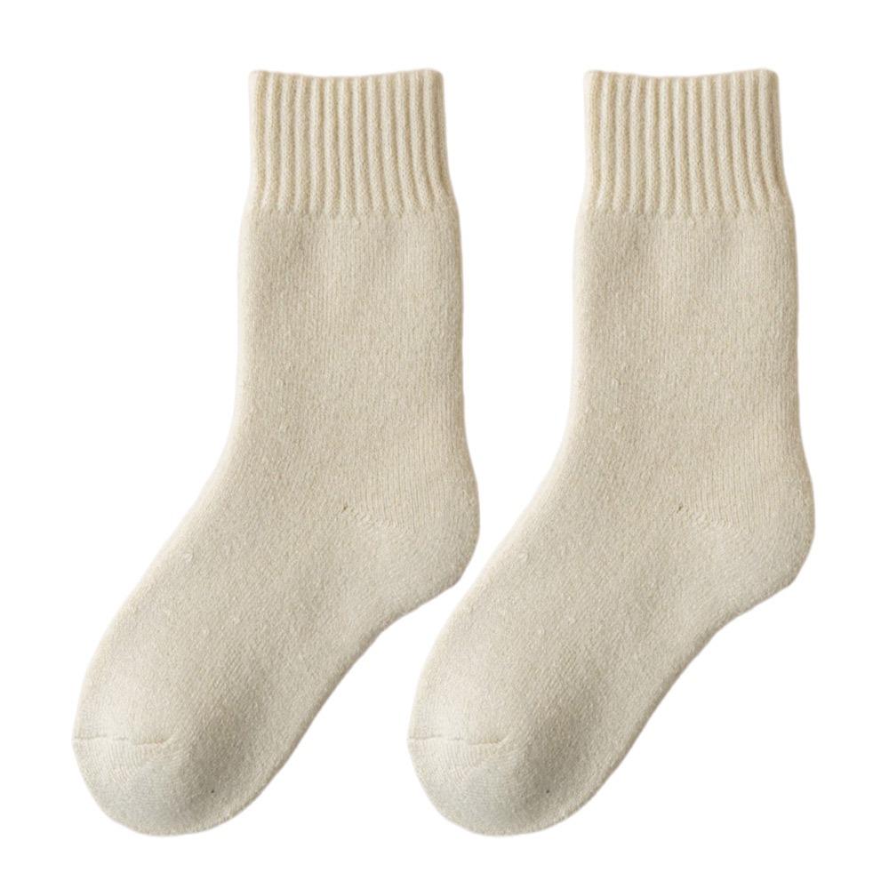 Fashion EU38-44 Men Thicken Sock Elastic Merino Wool Socks Cold Protection Thermal Stockings Winter Warm