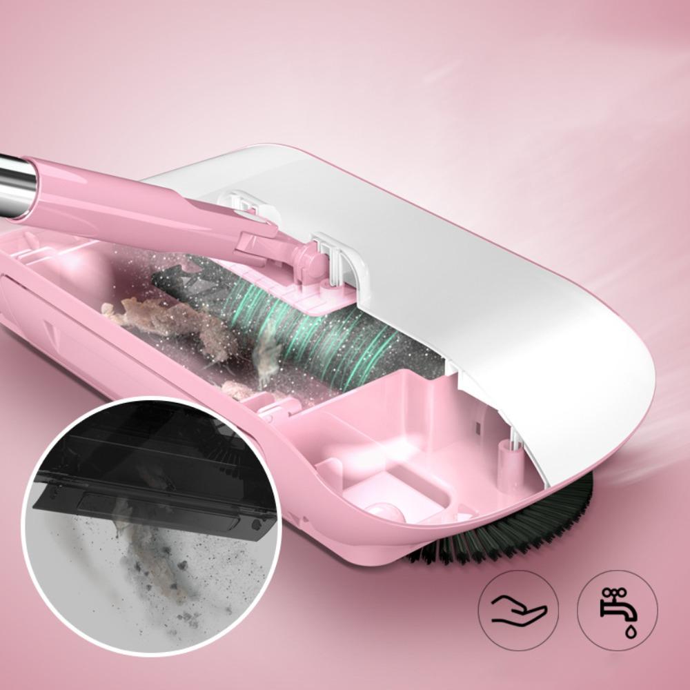 Powerful Suction Hand Push Sweeper Non Electric Sweeper Mop Cleaner Kitchen Cleaning