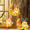 DIY Material Kit Twisted Stick Rabbit Lantern Moon Rabbit Flower Lantern  Mid-Autumn Festival