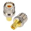 BOOBRIE SMA-M Type Conversion Connector UHF Female to SMA Male