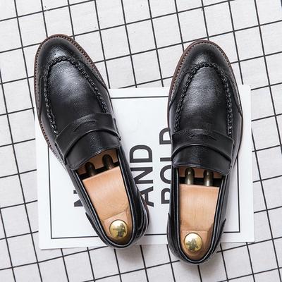 Upscale Male Business Formal Oxford Men Casual Slip On Shoes Classic Italian Elegantes Retro Shoes Fashion Big Size 38 47