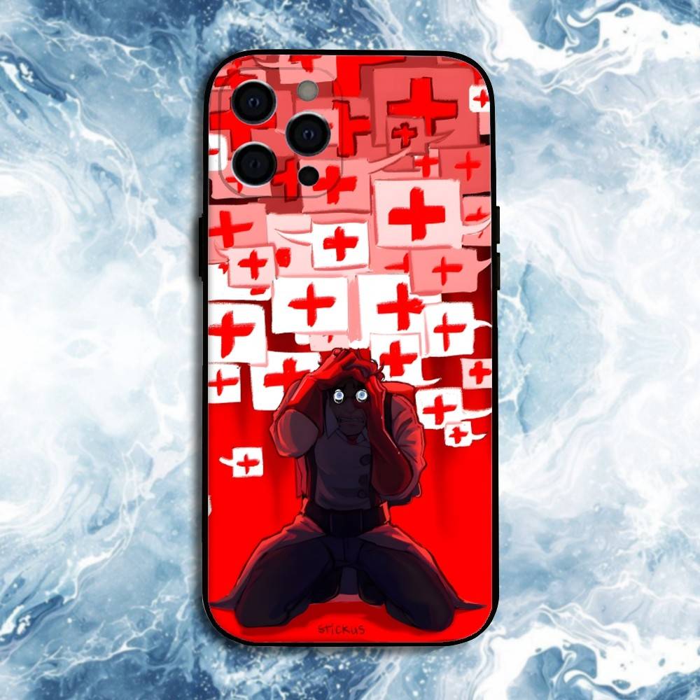 

Team F-Fortress 2 Game Phone Case For iPhone17,16,15,14,13,12,11 Plus,Pro Max, Soft Silicone Black Cover iPhone12PROMAX