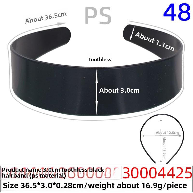 Highly Recommended Handmade Black Twisted Headband for Women - Perfect for DIY and Mother's Day.