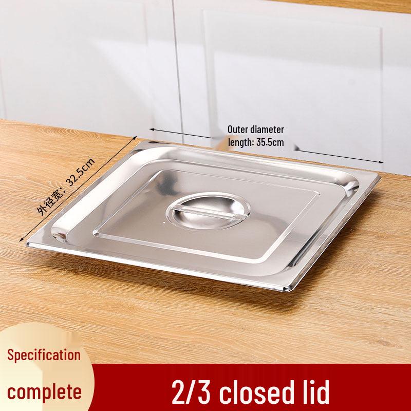 Commercial GN 2/3 Stainless Steel Food Pan