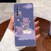 Casing For Realme 6 6s 6pro Phone Case For Realme 6 Pro Case Aesthetic Fashion Cute Cat Soft Silicone Transparent TPU Back Cover