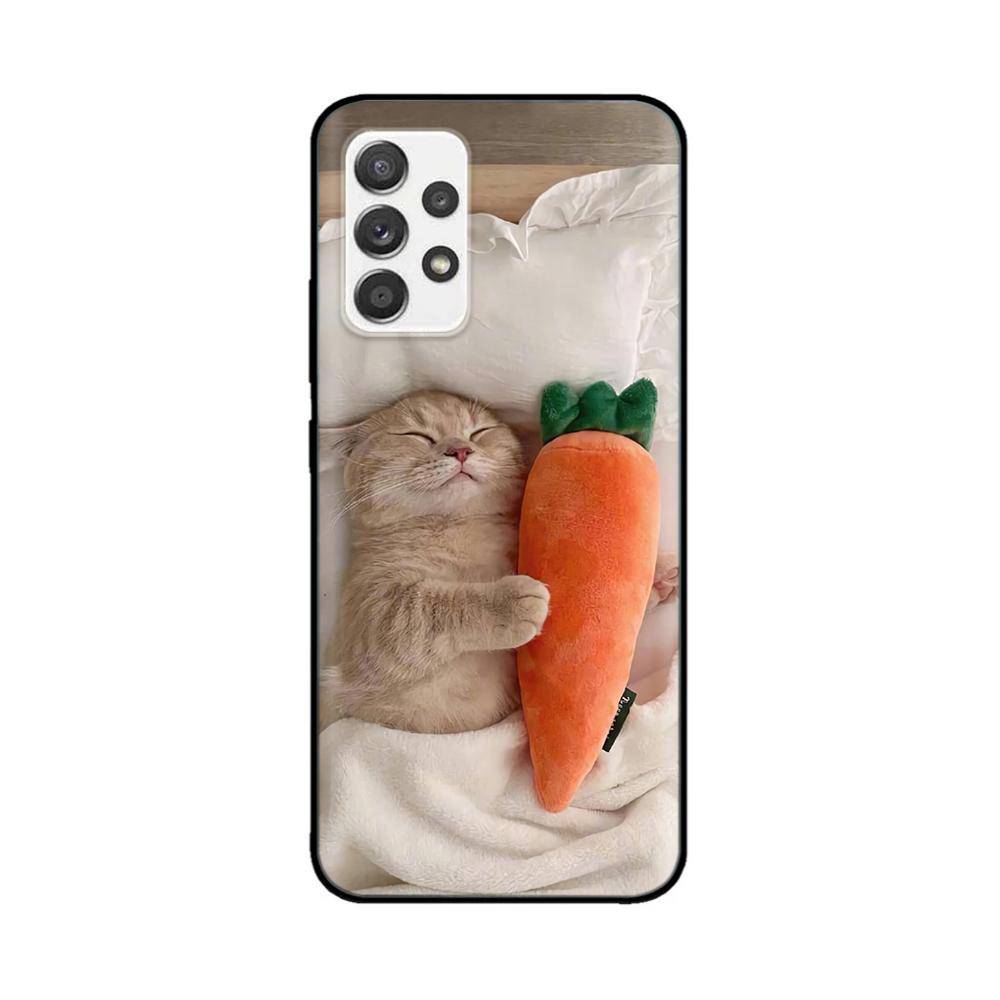 Cover For Samsung A72 Case Soft Liquid Silicone Housing For Samsung Galaxy A72 Case A 72 Full Protection High Quality Fundas