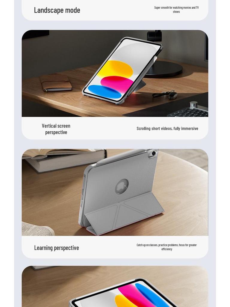 Y-Shaped Pen Holder for Huawei MatePad 11.5s Protective Case - Acrylic Pro Magnetic Shell