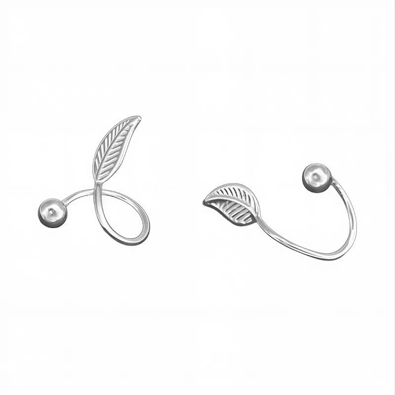 Sterling Silver Spiral Screw Stud Earrings: Women's Elegant Design