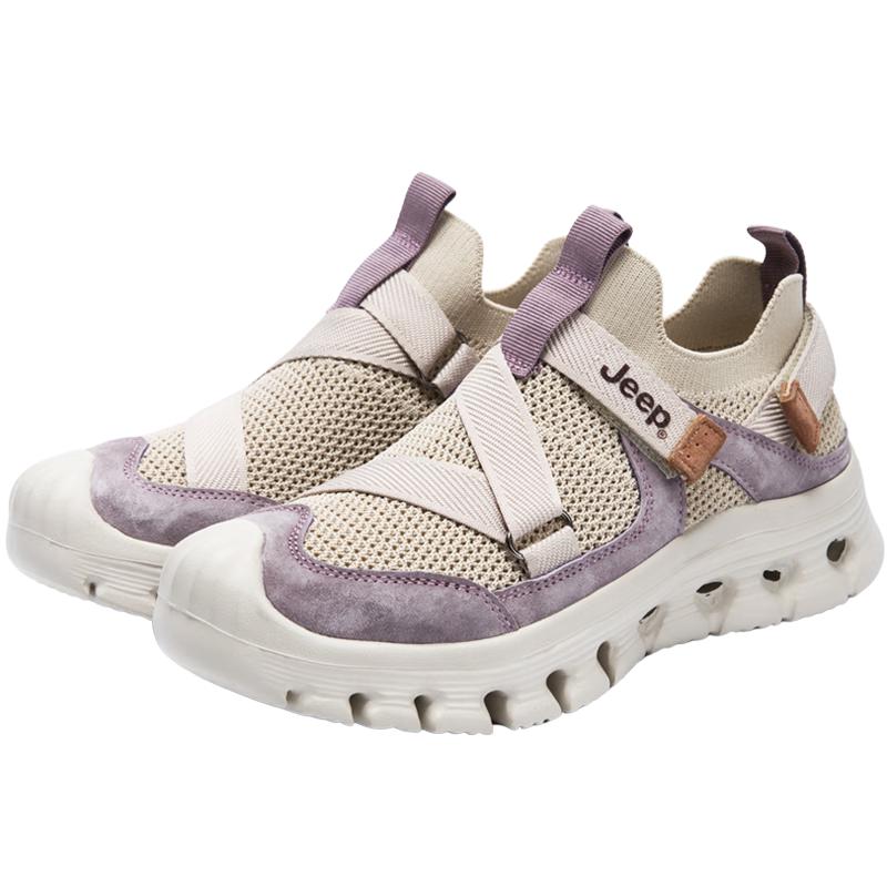 JEEP Women s Lightweight Breathable Slip-on Sneakers 37
