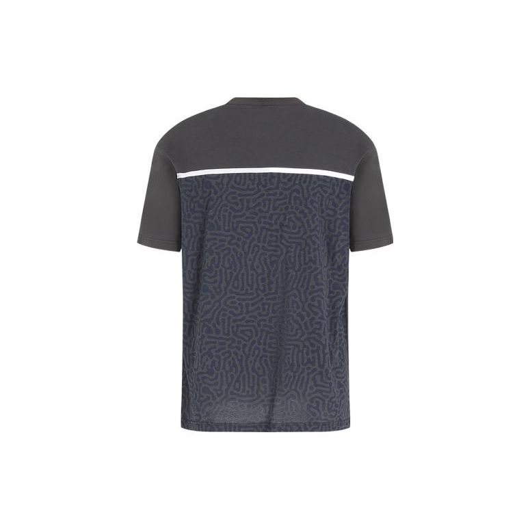 Emporio Armani EA7 SS23 Letter Logo Print Crew Neck Short Sleeve T-Shirt Men tops Soil-Brown 3RPT01-PJ02Z-1997