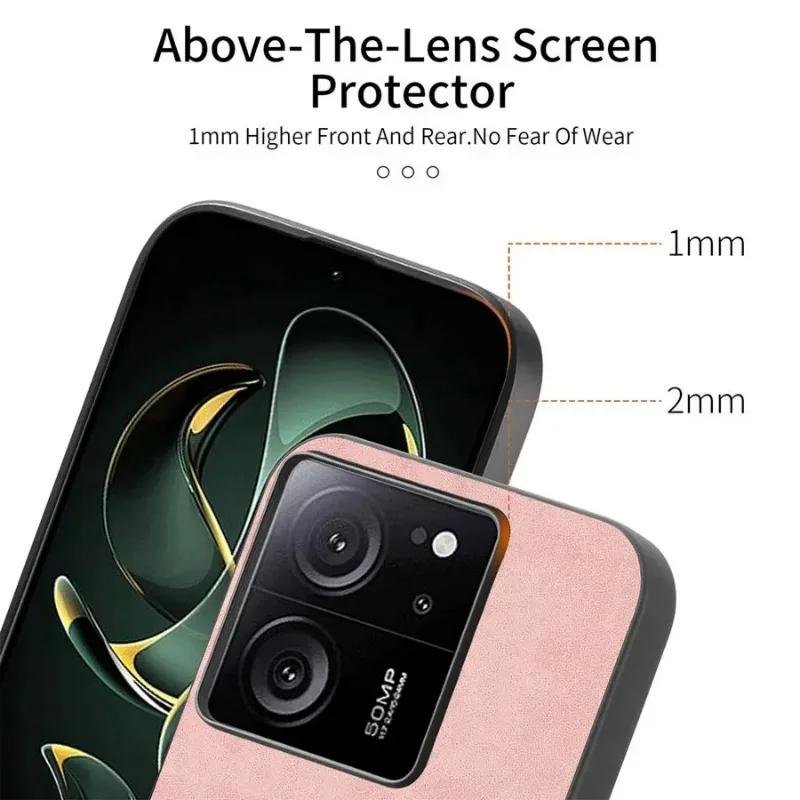 For Xiaomi 14T Pro 14 T Case for Magsafe Magnetic Leather Back Cover for Xiaomi 14 Ultra Mi14T Pro 13T 15 Ultra 5G Shell