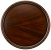 Nakanishi Koge Shigi Round Tray NS Black Ebony Grain Finish 33cm Made In Japan 2050052