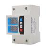 Over Under Voltage Protector Current Limit Din Rail Adjustable 2 Display Self Resetting Protective