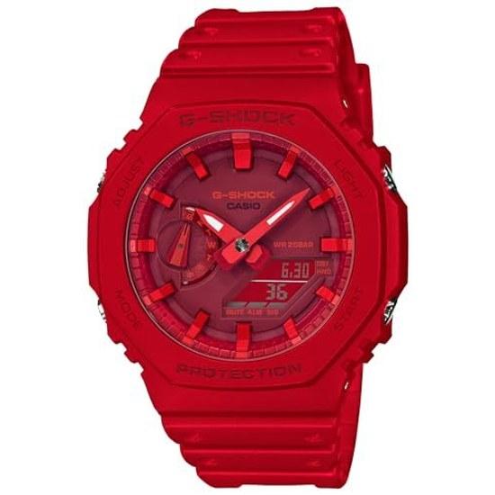 Casio Wristwatch G-Shock Carbon Core Guard GA-2100-4AJF Mens Red Fashion