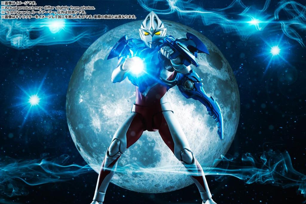 TAMASHII NATIONS S.H.Figuarts Ultraman Arc Luna Armor, approximately 150mm, PVC & ABS painted action figure