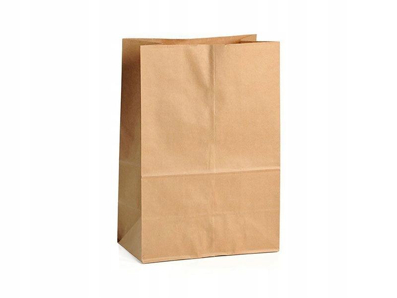 Block Paper Bag 250X110X320 Catering Eco