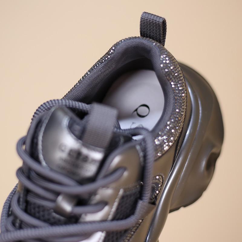 Women's European-Style Height-Increasing Dad Shoes, Fall 2025 Fashion, Small Size Sneakers