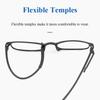 2 PCS Anti Blue Rays Reading Glasses  +4.00  black/brown