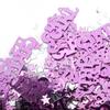 It's Girl Confetti Letter Moon 5Star Heart Shape Baby Baptism Party Table Decoration