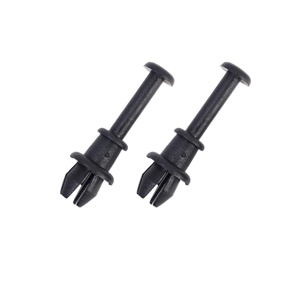 

20/2PCS Car Retainer Clips Black Vehicle Trunk Luggage Rack Hook Pivot Fastener Buckle Interior Trim Card Door Liner Fixed Clamp