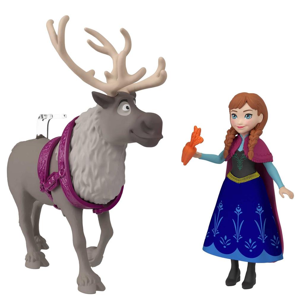 Mattel Disney Frozen Classic Storybook HLX04 (Mini Doll) [Dress-up Doll/Playset] [Ages 3+] [Gift]
