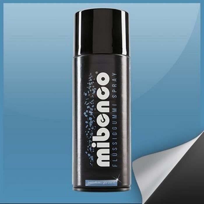 Mibenco LIQUIDE CAOUTCHOUC SPRAY 400 ML BLEU BRILLANT PASTEL - MIBENCO