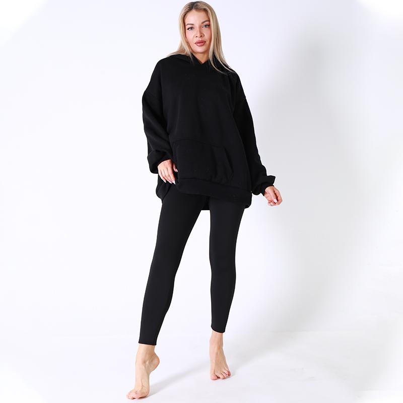 Opaque Black Thermal Leggings Winter White Fleece Lined Bodycon Tights Women Leggings Stretch Yoga Pants Slim High Fashion Warm Sprots Leggings Ladies