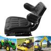 Universal Forklift Seat PVC PU Foam Adjustable Ergonomic Tractor Excavator Mower Truck Replacement Driver Chair