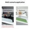 Silicone Sink Edge Protector Water Splatter Bathtub Splash Guard  for Kitchen and Bathroom