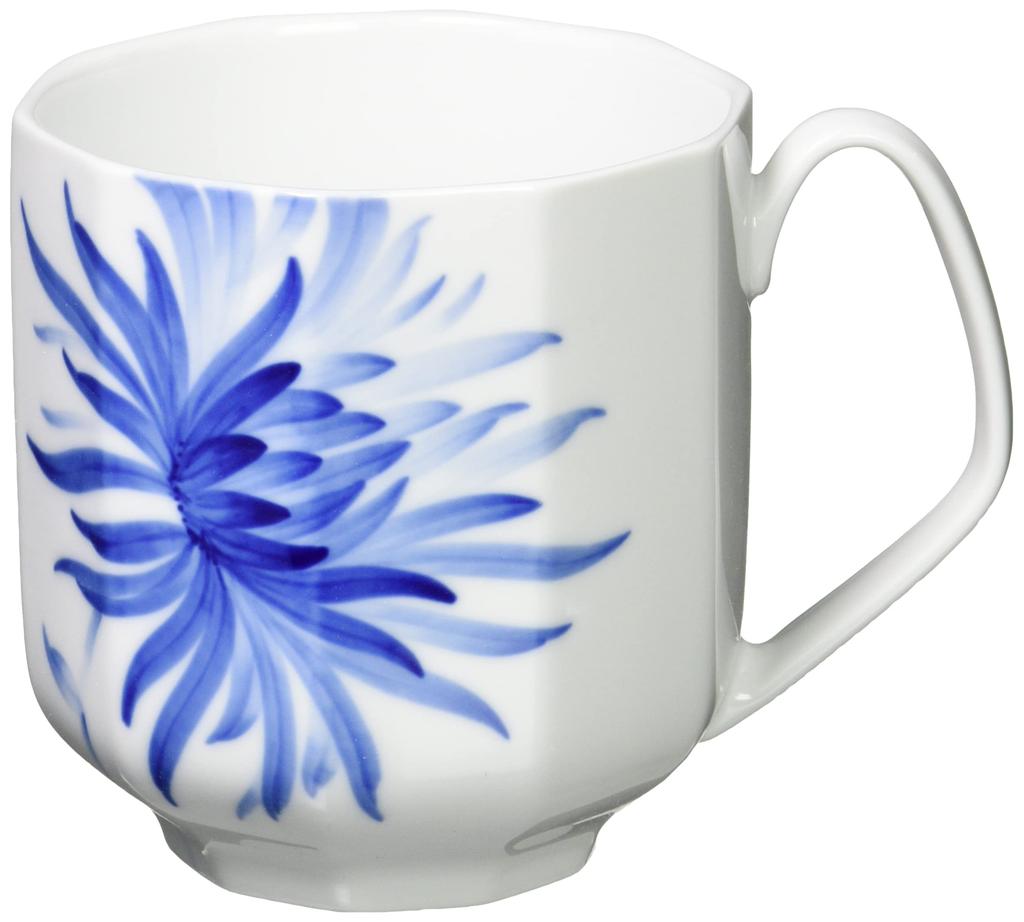 [Officially Imported] Royal Copenhagen Blomst Dahlia Mug, 330ml, Wedding Gift, 1025328